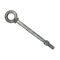 Aztec Lifting Hardware Eye Bolt With Shoulder, 5/8", 12 in Shank, 1-1/4 in ID, Carbon Steel, Hot Dipped Galvanized NSP582